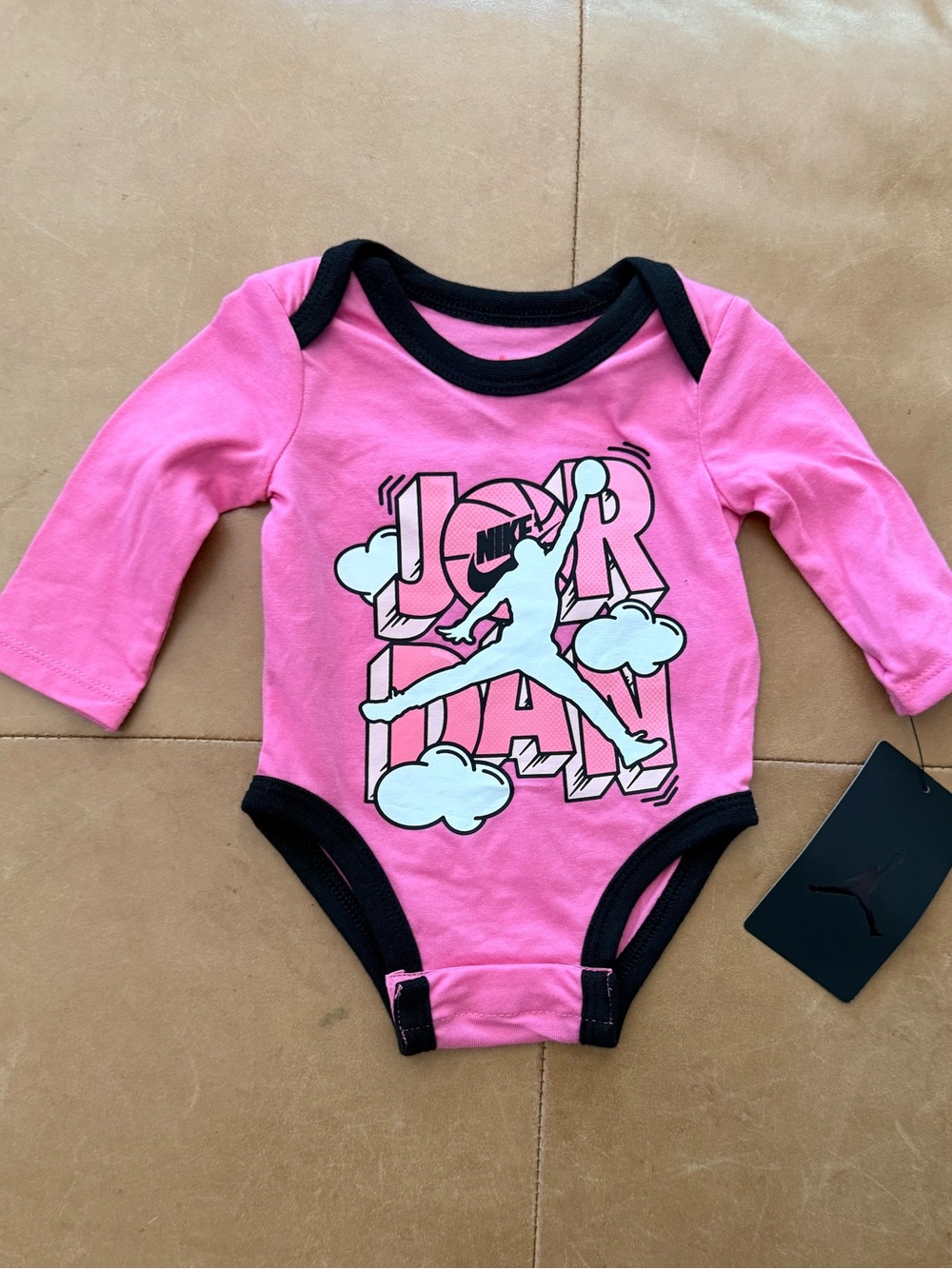 Nike Air Jordan Onesie Newborn NwT flaw